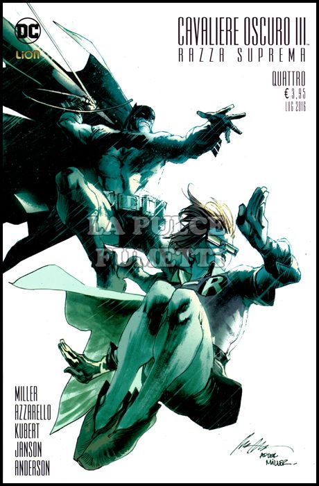 DC MULTIVERSE #    17 - BATMAN IL CAVALIERE OSCURO III: RAZZA SUPREMA 4 - VARIANT A - 1 A 3